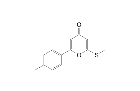 2-(4-Methylphenyl)-6-(methylthio)-4-pyranone