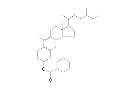 Anthraergostatrienol hexahydrobenzoate