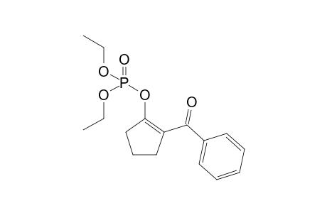 2-Benzoylcyclopent-1-en-1-yl Diethyl Phosphate