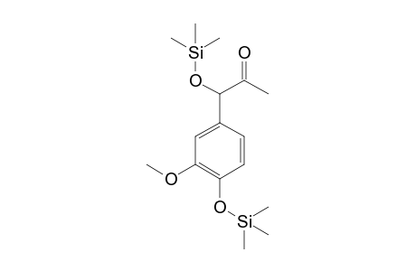 1-(3-Methoxy-4-trimethylsilyloxy-phenyl)-1-trimethylsilyloxy-propan-2-one