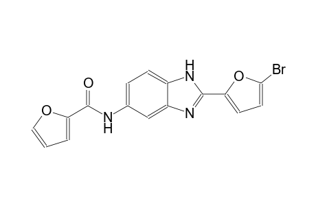 N-[2-(5-bromo-2-furyl)-1H-benzimidazol-5-yl]-2-furamide