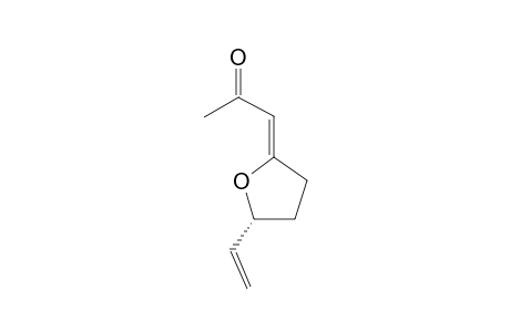 2-(2-Oxopropylidene)-5-vinyltetrahydrofuran