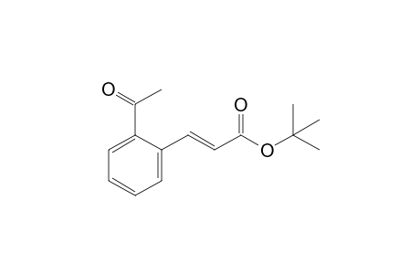 tert-Butyl (2E)-3-(2-acetylphenyl)-2-propenoate