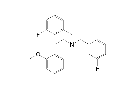 N,N-Bis(3-fluorobenzyl)-2-methoxybenzeneethanamine