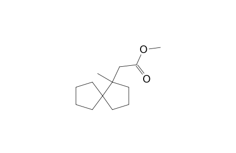 methyl 2-(1-methylspiro[4.4]nonan-1-yl)acetate