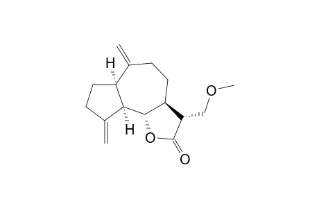 3-(methoxymethyl)-6,9-dimethylene-3a,4,5,6a,7,8,9a,9b-octahydro-3H-azuleno[4,5-b]furan-2-one