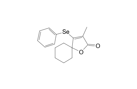 3-Methyl-4-phenylselanyl-1-oxasporo[4.5]dec-3-en-2-one