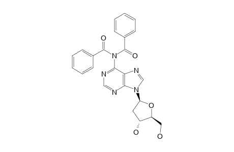 9-(2-DEOXY-BETA-D-ERYTHRO-PENTOFURANOSYL)-6-(DIBENZOYLAMINO)-PURINE