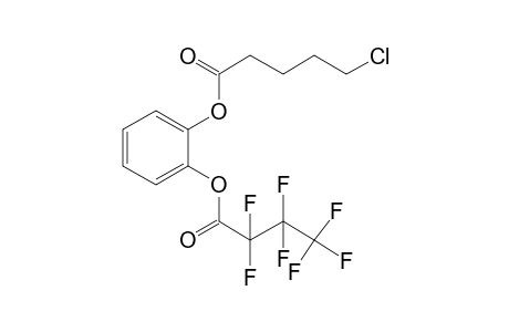 1,2-Benzenediol, o-(5-chlorovaleryl)-o'-(2,2,3,3,4,4,4-heptafluorobutyryl)-