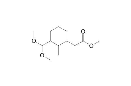 Methyl 5-(Dimethoxymethyl)-6-methylcyclohexylacetate