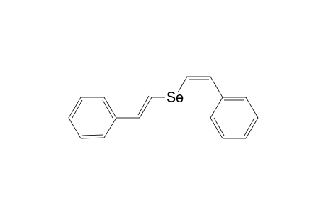 Benzene, 1,1'-(selenodi-2,1-ethenediyl)bis-, (E,Z)-