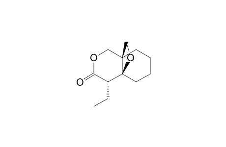 3,7-Dioxa-5-ethyl-tricyclo[4.3.3.0]dodecan-4-one