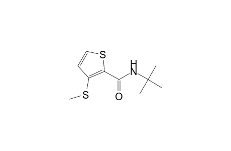 2-Thiophenecarboxamide, N-(1,1-dimethylethyl)-3-(methylthio)-