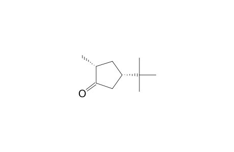 cis-4-tert-Butyl-2-methylcyclopentanone