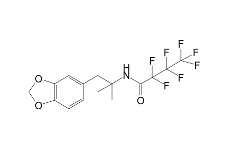 N-(1-(benzo[d][1,3]dioxol-5-yl)-2-methylpropan-2-yl)-2,2,3,3,4,4,4-heptafluorobutanamide