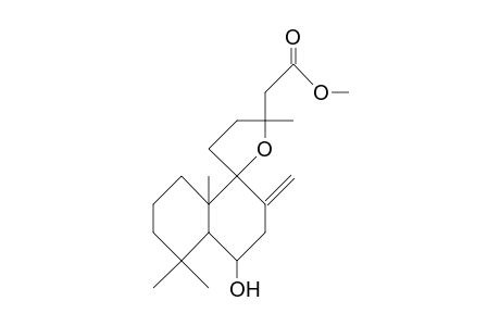 8,17-Didehydro-7,8-dihydro-6a-hydroxy-grindelicacid, methyl ester