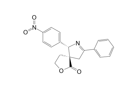 (5S,6S)-6-(4-nitrophenyl)-8-phenyl-2-oxa-7-azaspiro[4.4]non-7-en-1-one
