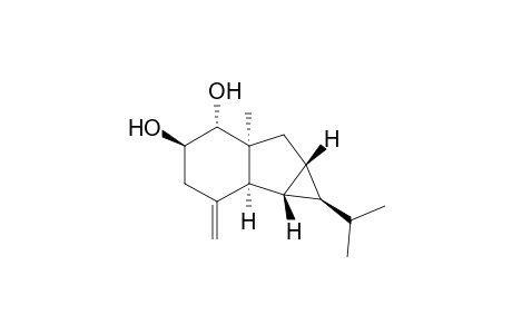 (1R,1aR,1bS,4R,5R,5aS,6aR)-Decahydro-5a-methyl-1-(1-methylethyl)-2-methylidenecyclopropa[a]-indene-4,5-diol