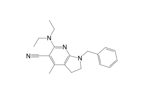 6-Diethylamino-1-benzyl-4-methyl-5-cyano-7-azaindoline