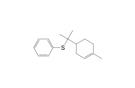 Benzene, [[1-methyl-1-(4-methyl-3-cyclohexen-1-yl)ethyl]thio]-, (R)-
