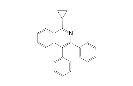 1-Cyclopropyl-3,4-diphenylisoquinoline