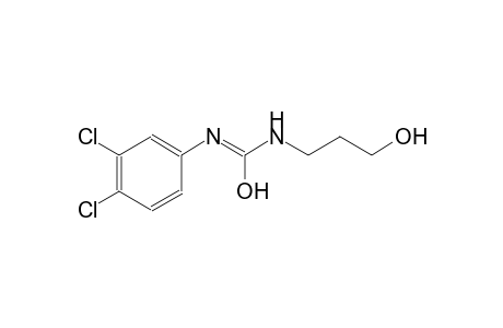 N'-(3,4-dichlorophenyl)-N-(3-hydroxypropyl)carbamimidic acid