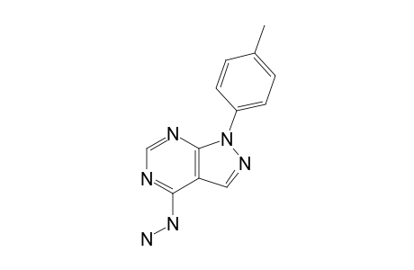 (1-PARA-TOLYL-1H-PYRAZOLO-[3,4-D]-PYRIMIDIN-4-YL)-HYDRAZINE