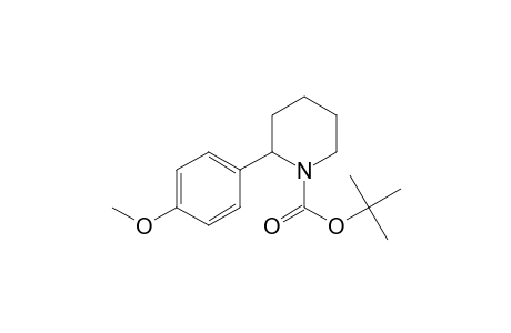2-(4-Methoxyphenyl)-1-piperidinecarboxylic acid tert-butyl ester