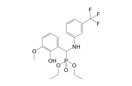 ([2-Hydroxy-3-methoxyphenyl][3-trifluoromethylphenylamino]methyl)phosphonic acid diethyl ester
