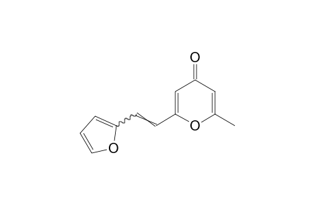 6-[2-(2-furyl)vinyl]-2-methyl-4H-pyran-4-one