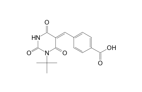 4-[(Z)-(1-tert-butyl-2,4,6-triketo-hexahydropyrimidin-5-ylidene)methyl]benzoic acid