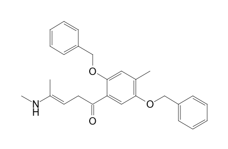 1-[2',5'-bis(Benzyloxy)-4'-methylphenyl]-4-(N-methylamino)-3-penten-1-one