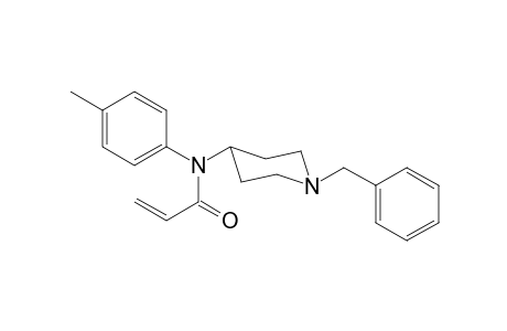 N-(1-Benzylpiperidin-4-yl)-N-4-methylphenylprop-2-enamide