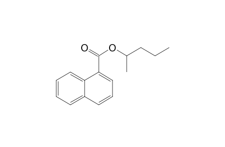 1-Naphthalenecarboxylic acid 2-pentyl ester