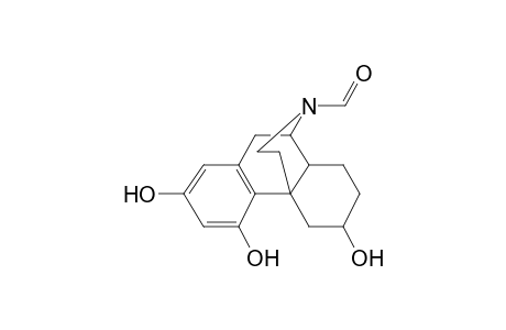2,4,6-Trihydroxymorphinan-17-carbaldehyde