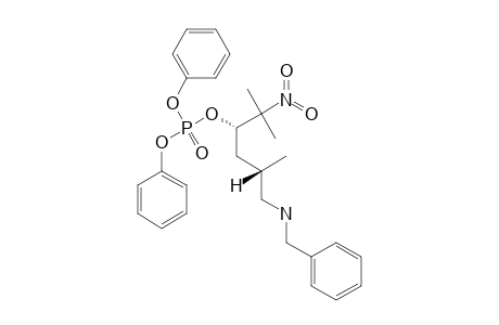 (2R,4S)-N-BENZYL-2,5-DIMETHYL-5-NITRO-4-(DIPHENYLPHOSPHATOXY)-HEXYLAMINE
