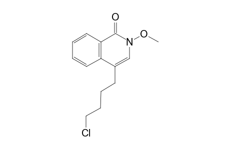 4-(chlorobutyl)-2-methoxyisoquinolin-1(2H)-one