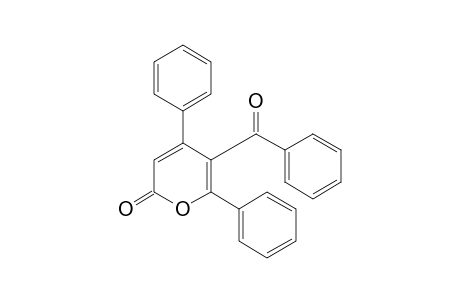 5-Benzoyl-4,6-diphenyl-2H-pyran-2-one
