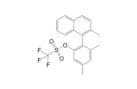 P-1-(4',6'-Dimethyl-2'-trifluoromethylsulfonyloxyphenyl)-2-methylnaphthalene