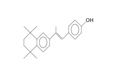 cis-1-(4-Hydroxy-phenyl)-2-(1,1,4,4-tetramethyl-6-tetralinyl)-1-propene