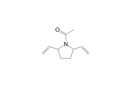 Pyrrolidine, 1-acetyl-2,5-diethenyl-