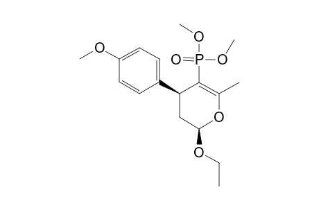 5-(DIMETHOXYPHOSPHORYL)-2-ETHOXY-3,4-DIHYDRO-4-(4-METHOXYPHENYL)-6-METHYL-2H-PYRAN;CIS-ISOMER