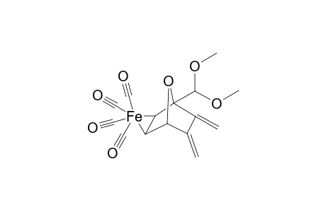 Iron, tetracarbonyl[(2,3-.eta.)-1-(dimethoxymethyl)-5,6-bis(methylene)-7-oxabicyclo[2.2.1]hept-2-ene]-, stereoisomer