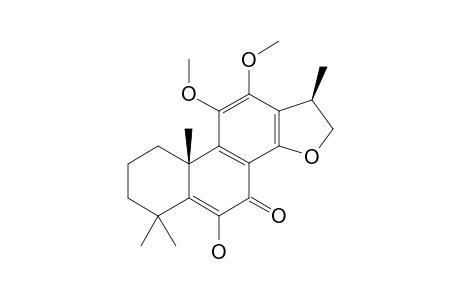 4-OXO-5-HYDROXY-1(R),6,6,9A(S)-TETRAMETHYL-1,2,4,6,7,8,9,9A-OCTAHYDROPHENANTHRO-[1,2-B]-FURAN