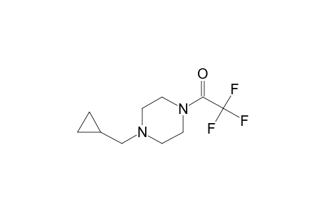 1-(Cyclopropylmethyl)piperazine, tfa derivative