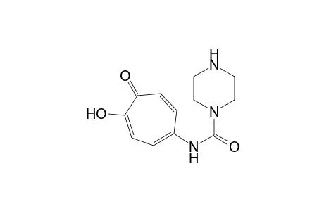 1-(5-Tropolonylcarbamoyl)piperazine