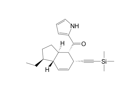 [(1S,3aR,4S,5R,7aS)-1-ethyl-5-(2-trimethylsilylethynyl)-2,3,3a,4,5,7a-hexahydro-1H-inden-4-yl]-(1H-pyrrol-2-yl)methanone