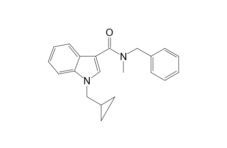 N-Benzyl-1-cyclopropylmethyl-N-methyl-1H-indole-3-carboxamide