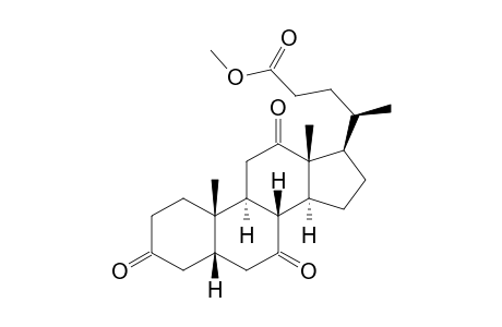 Methyldehydrocholate