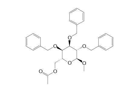 METHYL-6-O-ACETYL-2,3,4-TRI-O-BENZYL-ALPHA-L-ALTROPYRANOSIDE